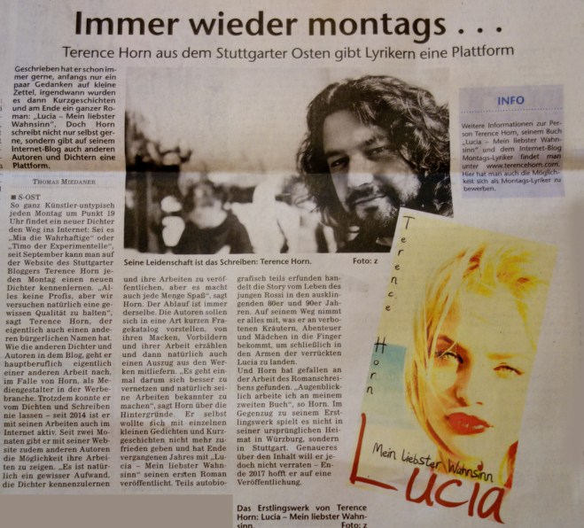 Die Montagslyriker im Stuttgarter Wochenblatt