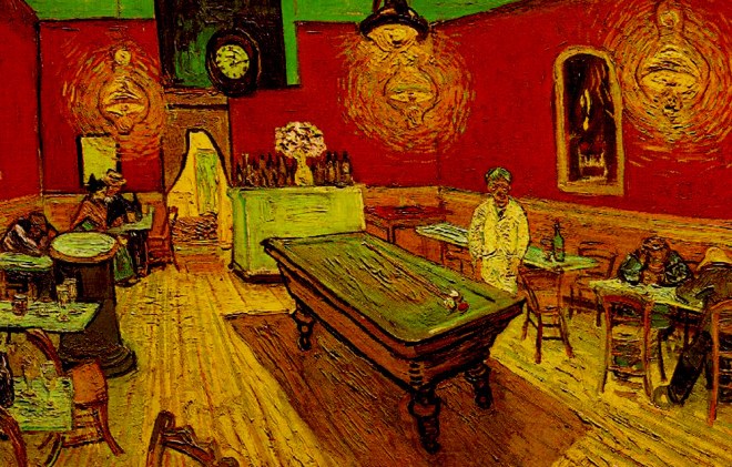 Billardcafe irgendwo am Ende der Welt